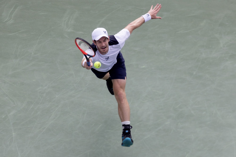 美国网球队碾压英国网球队，穆雷统治全场