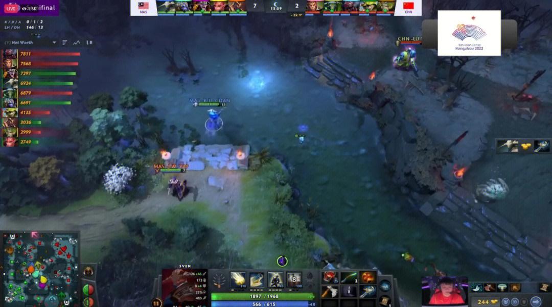 关于史诗对决！Dota2上演极限翻盘的信息